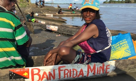 The proposed Frieda River mine has been the subject of protests by residents of the Sepik River valley, downstream from the mine site.