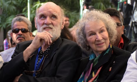 Graeme Gibson and Margaret Atwood.