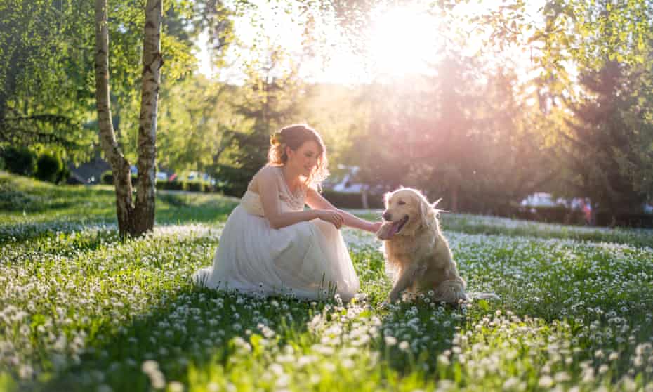 ‘I now pronounce you good boy and wife’: there are a number of women who have married dogs. 