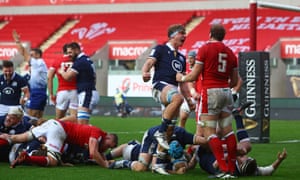 Scotland And Mcinally Show Their Muscle To Pile Six Nations Pain On Wales Sport The Guardian