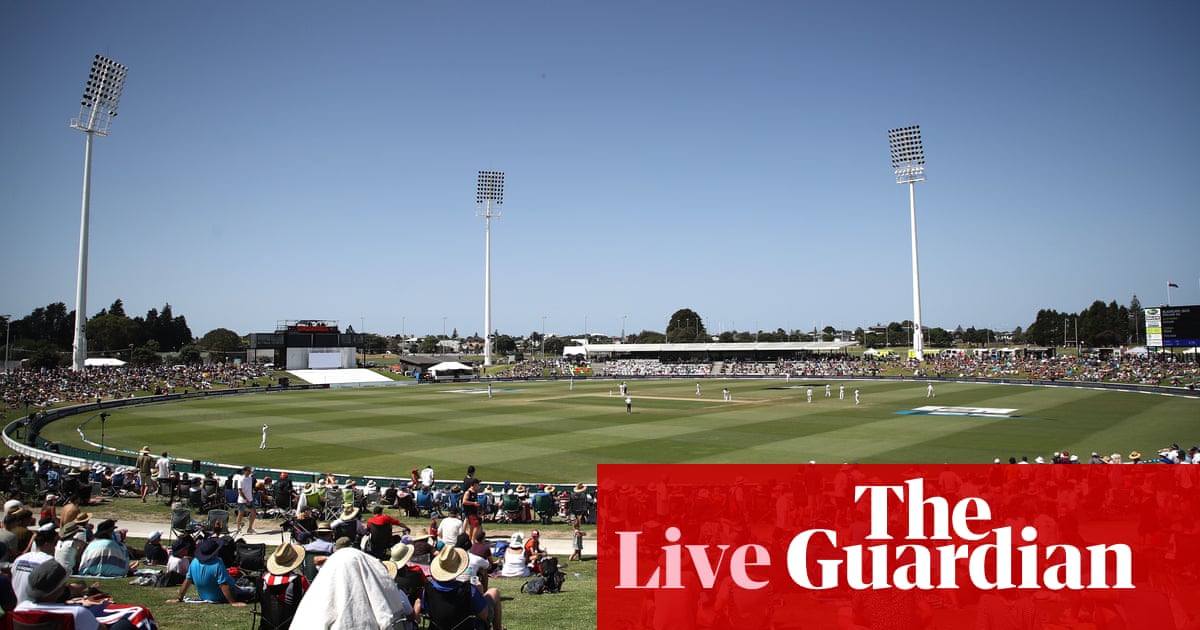 New Zealand v England: first Test, day four – live!