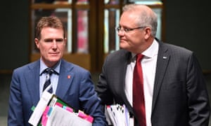 Christian Porter and Scott Morrison