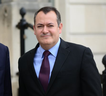 Michael Dugher in South Yorkshire while he was an MP