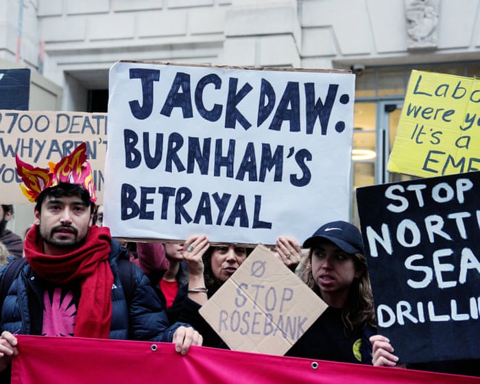 Image accompanying the story: Climate campaigners condemn ‘maddening’ decision to approve Jackdaw gasfield
