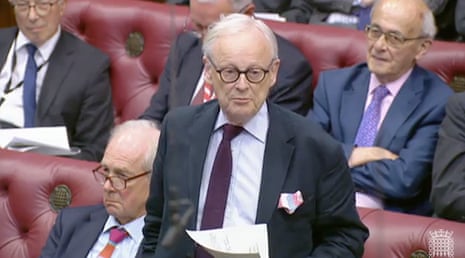 Lord Deben speaking in the Lords this afternoon.