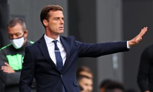Fulham’s manager, Scott Parker.