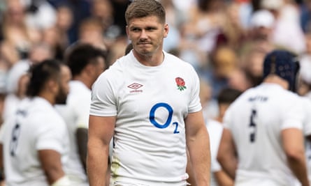 Owen Farrell during England’s game against Wales at Twickenham on 12 August