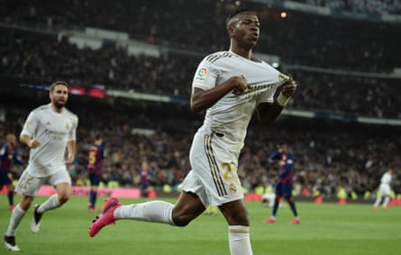 Vinicius Junior I Hope I Can Make Every Brazilian Cheer For Me One Day Real Madrid The Guardian