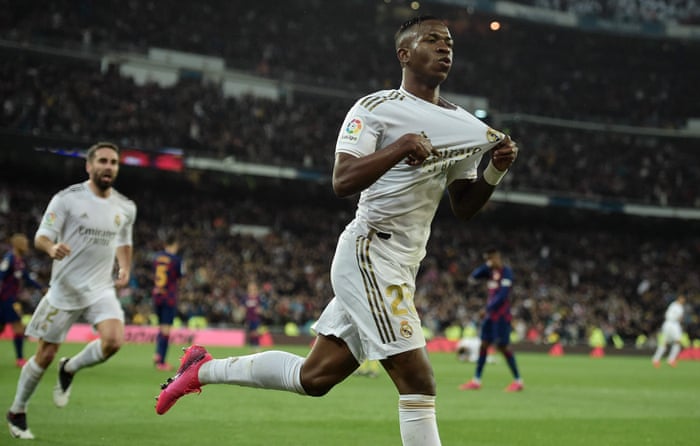 Vinicius Junior I Hope I Can Make Every Brazilian Cheer For Me One Day Real Madrid The Guardian