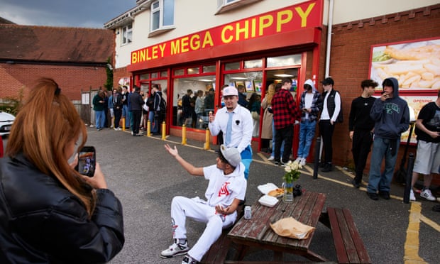 Viral takeaway … Binley Mega Chippy.
