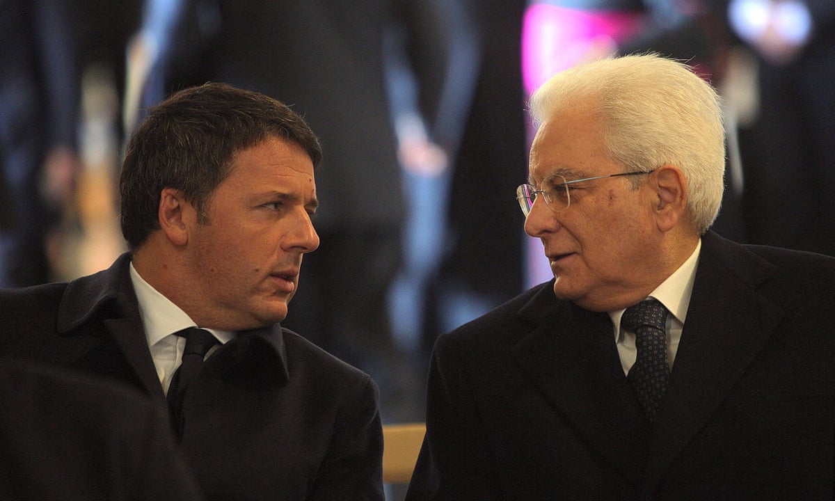 Matteo Renzi S Resignation Temporarily Frozen By Italian President Italy The Guardian