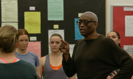 Bill T. Jones in rehearsal with students