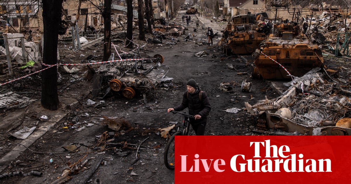 Russia-Ukraine war latest: women and children urged to leave Dnipro; Nato warns war could last for years – live