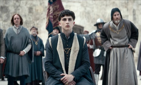 The King review – Timothée Chalamet is all at sea as Prince Hal | Timothée Chalamet | The Guardian