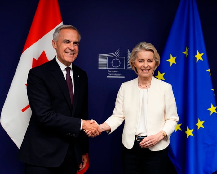 Is EU’s offer to Canada a blueprint for Britain – or a reminder it is out in the cold?