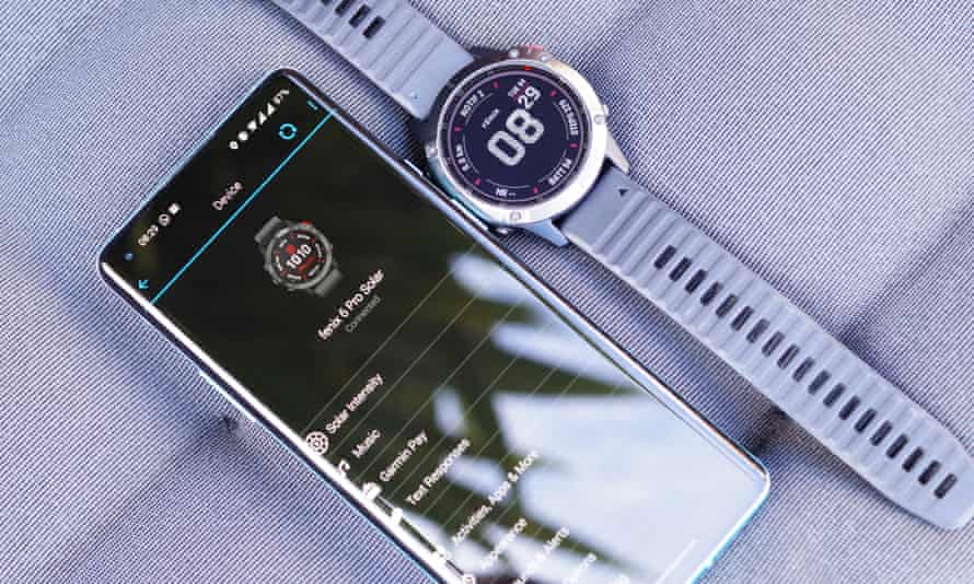 Garmin Fenix 6 Pro Solar Review The Solar Powered Super Watch Smartwatches The Guardian