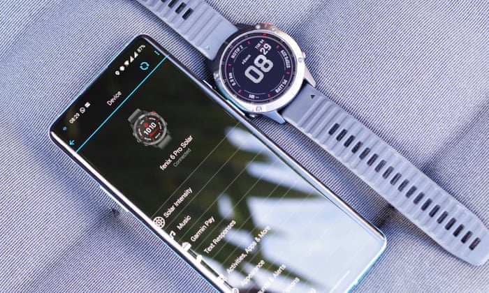 Garmin fenix 6 pro solar touch screen Outlet