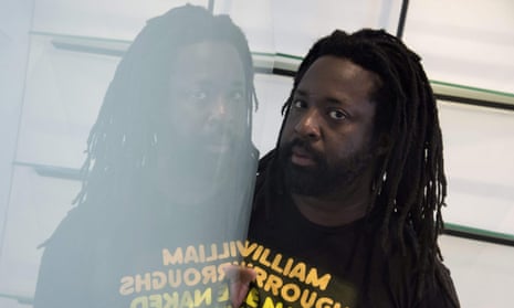 Jamaican writer Marlon James in Paris.