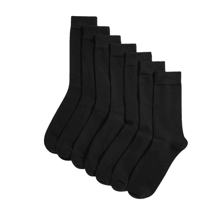 M&S 7 Pack Cotton Rich Socks £10