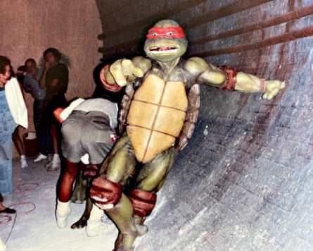 A Teenage Mutant Ninja Turtle