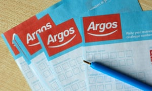 Argos sales slip hurts Home Retail Group shares | Business | The Guardian
