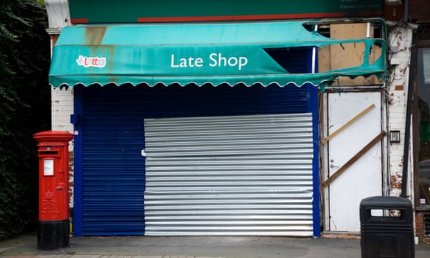 Abandoned and shop in Twickenham, south west London