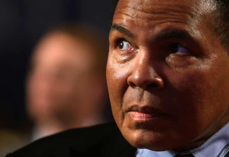 Muhammad Ali, pictured in 2008, was first diagnosed with Parkinson's disease at the age of 42, three years after his last fight. He died in 2016, aged 74.