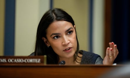 Alexandria Ocasio-Cortez, who sits on the House oversight committee.