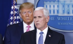 Donald Trump Puts Mike Pence In Charge Of Us Coronavirus Response World News The Guardian