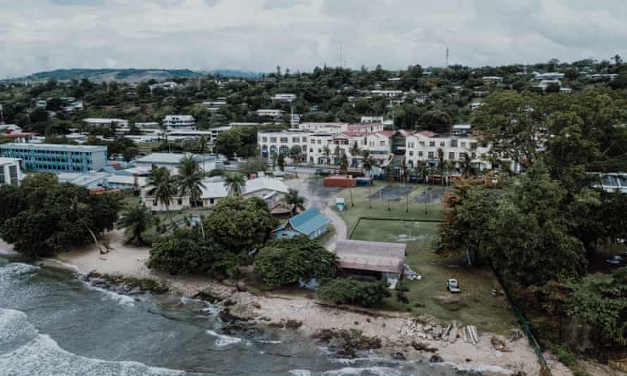 Honiara, the capital of Solomon Islands.