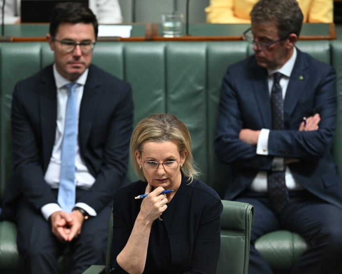 Liberals hold cordial party room after public brawling but chasm on net zero remains