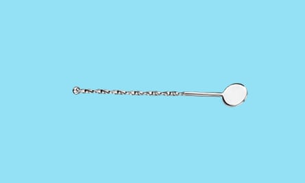 Serling silver cocktail stirrer.