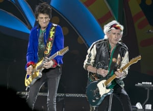 Keith Richards and Ronnie Wood team up