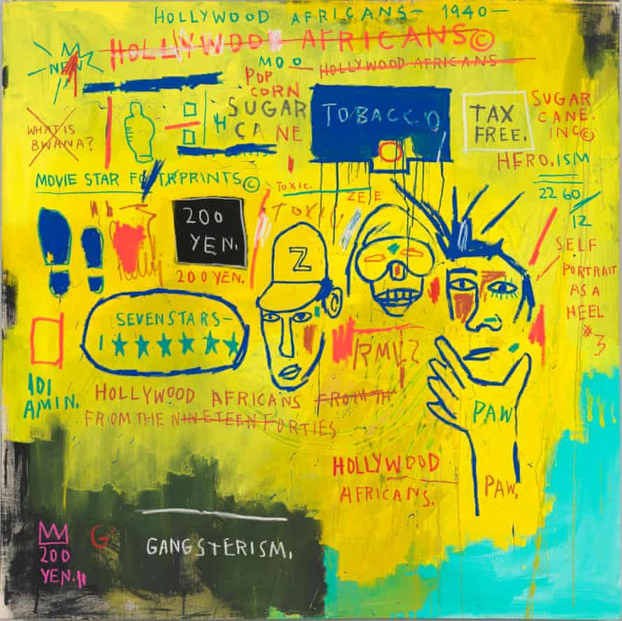Basquiat's Hollywood Africans, 1983.