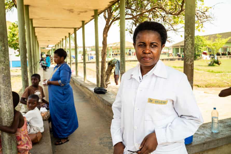 Dr Helene, photographed at Bandundu general hospital