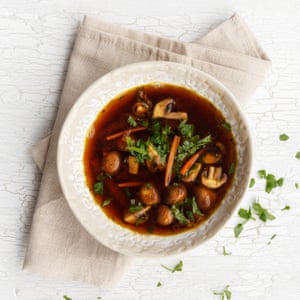 Bowl of Japanese miso soup