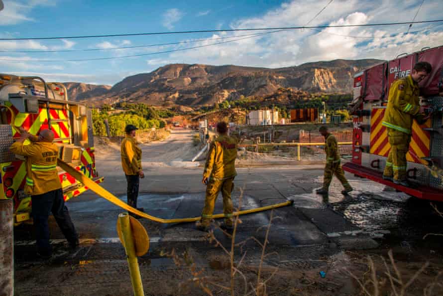 Fighting wildfires in suburban areas creates a unique health hazard.
