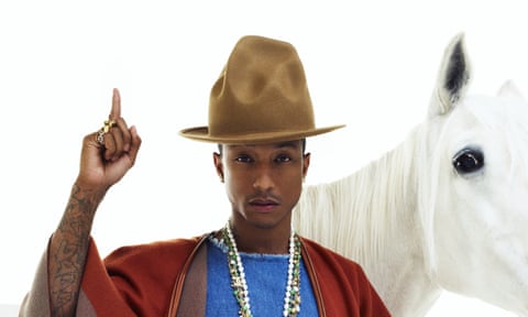 No 1 … Pharrell Williams in 2014