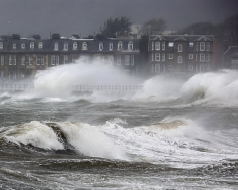 Storm Floris to hit UK on Monday with unseasonably strong winds forecast | UK weather | The Guardian