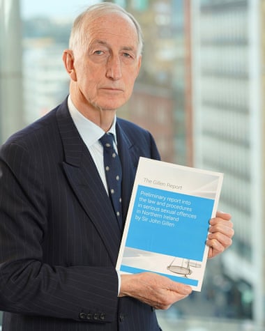 Sir John Gillen is leading an independent review into how the law in Northern Ireland deals with serious sexual offences.