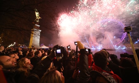 New Year celebrations in London<br>01 Jan 2015, UK