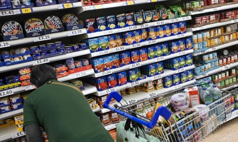 Tesco says food inflation falling as it cuts price on 2,500 items, Tesco