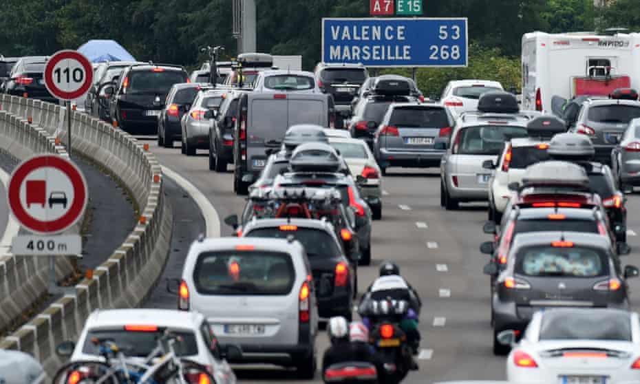 August’s annual holiday rush sees millions of French families take to the roads.