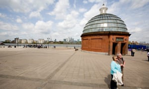 Foot tunnel beneath Thames, Greenwich.