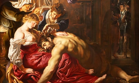 Samson and Delilah, 1609-10, said to be by Peter Paul Rubens in London’s National Gallery