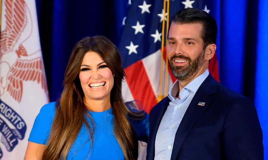 Kimberly Guilfoyle Donald Trump Jr S Girlfriend Tests Positive For Covid 19 Us News The Guardian Kimberly Guilfoyle Donald Trump Jr S Girlfriend Tests Positive For Covid 19 Us News The Guardian
