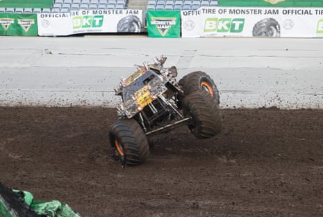 Giant wheels, screaming fans: Monster Jam makes a pit stop in
