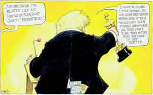 If There Was An Oscar For Boris Johnson S Performance Cartoon Opinion The Guardian