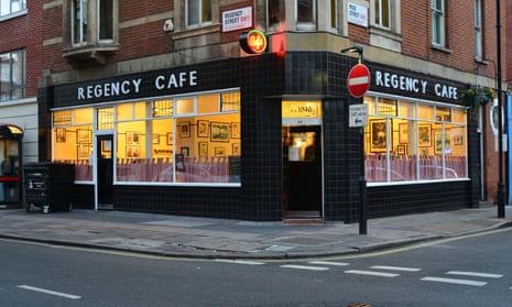 Regency Cafe in Westminster, London.
