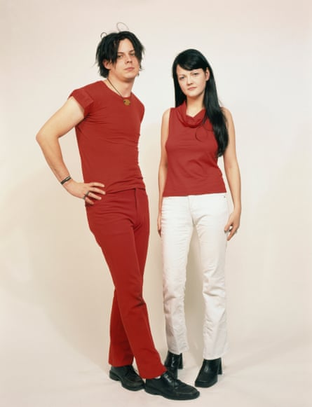 Jack White with Meg White.